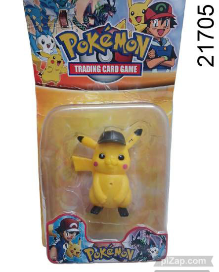 Imagen de MUÑECO X1 PIKACHU CON GORRA Y LUZ  11.24